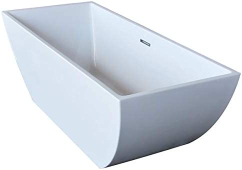 Atlantis Whirlpools Renard 30 x 67 Rectangle Acrylic Freestanding Bathtub 6730RNSXCWXX