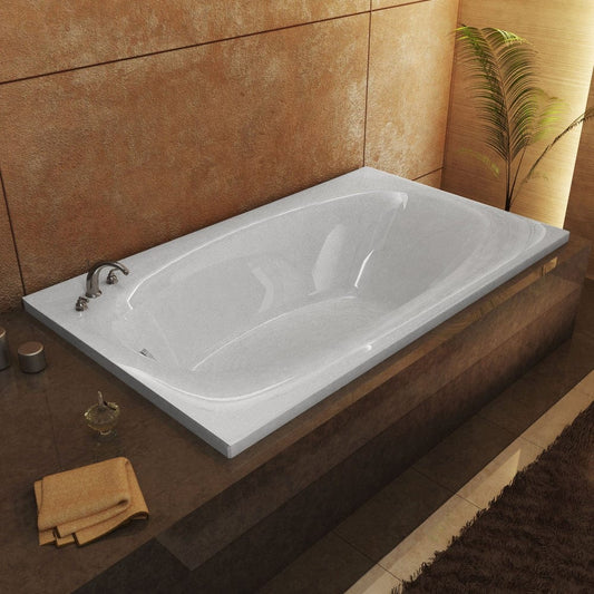 Atlantis Whirlpools Polaris 36 x 66 Rectangular Soaking Bathtub 3666P