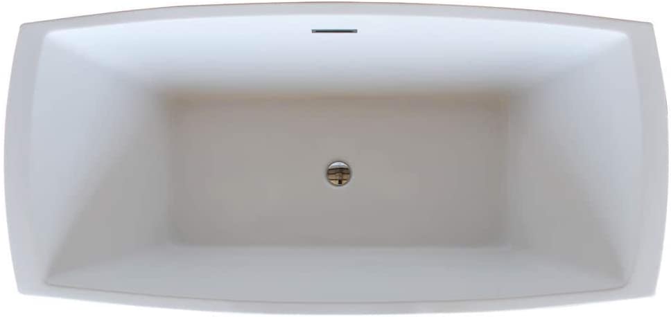 Atlantis Whirlpools Antione 32 x 67 Rectangle Acrylic Freestanding Bathtub 6731ATSXCWXX