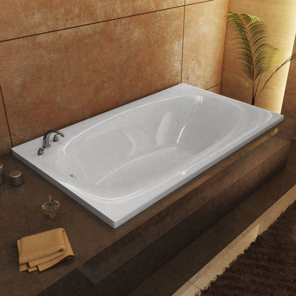 Atlantis Whirlpools Polaris 42 x 66 Rectangular Soaking Bathtub 4266P