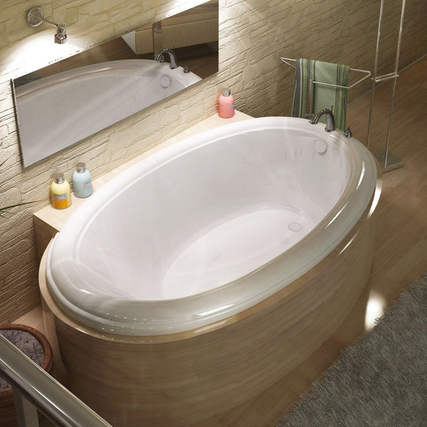 Atlantis Whirlpools Petite 42 x 70 Oval Soaking Bathtub 4270P