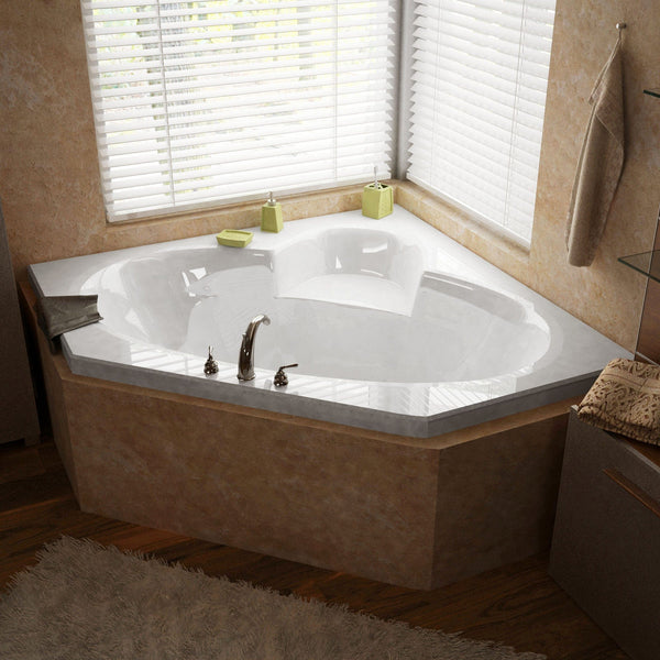 Atlantis Whirlpools Sublime 60 x 60 Corner Air Jetted Bathtub 6060SAR