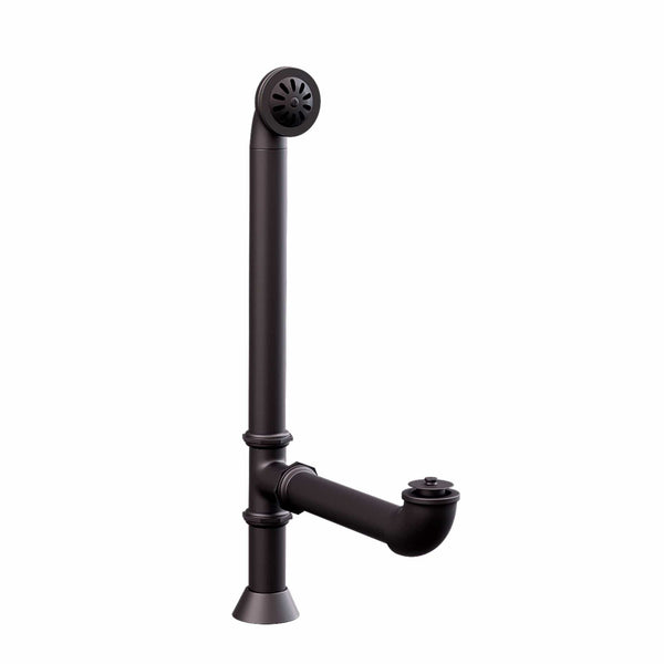 Cambridge Modern Lift & Turn Tub Drain with Overflow Assembly-Oil Rubbed Bronze CAM1900LTB-ORB