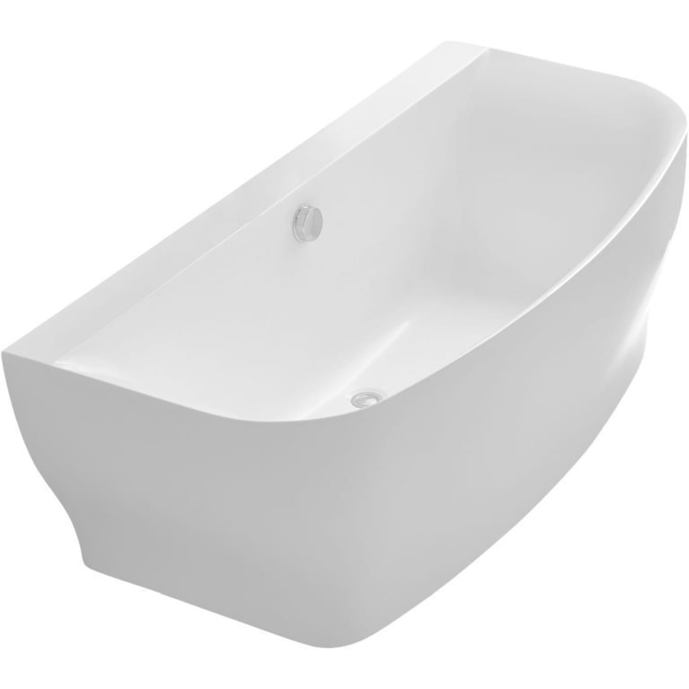 Anzzi Brand FT-AZ112 Bank Series 5.41 ft. Freestanding Bathtub in White