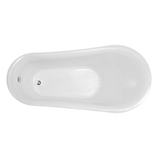 Anzzi Brand FT-AZ090 Talyah Series 5.92 ft. Freestanding Bathtub in White