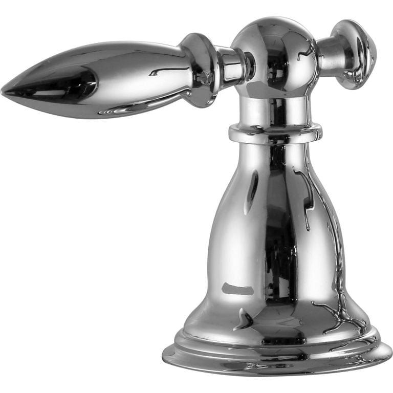 Anzzi Brand FR-AZ091CH Patriarch 2-Handle Deck-Mount Roman Tub Faucet with Handheld Sprayer in Polished Chrome