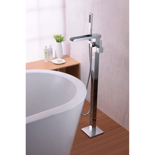 Anzzi Brand FS-AZ0059ORB Union Series Freestanding Bathtub Faucet in Oil Rubbed Bronze