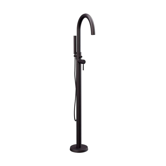 Cambridge Modern Freestanding Tub Filler Faucet with Shower Wand-Oil Rubbed Bronze CAM150-ORB 